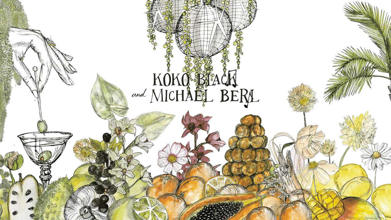 Animated illustration of Koko and Michael