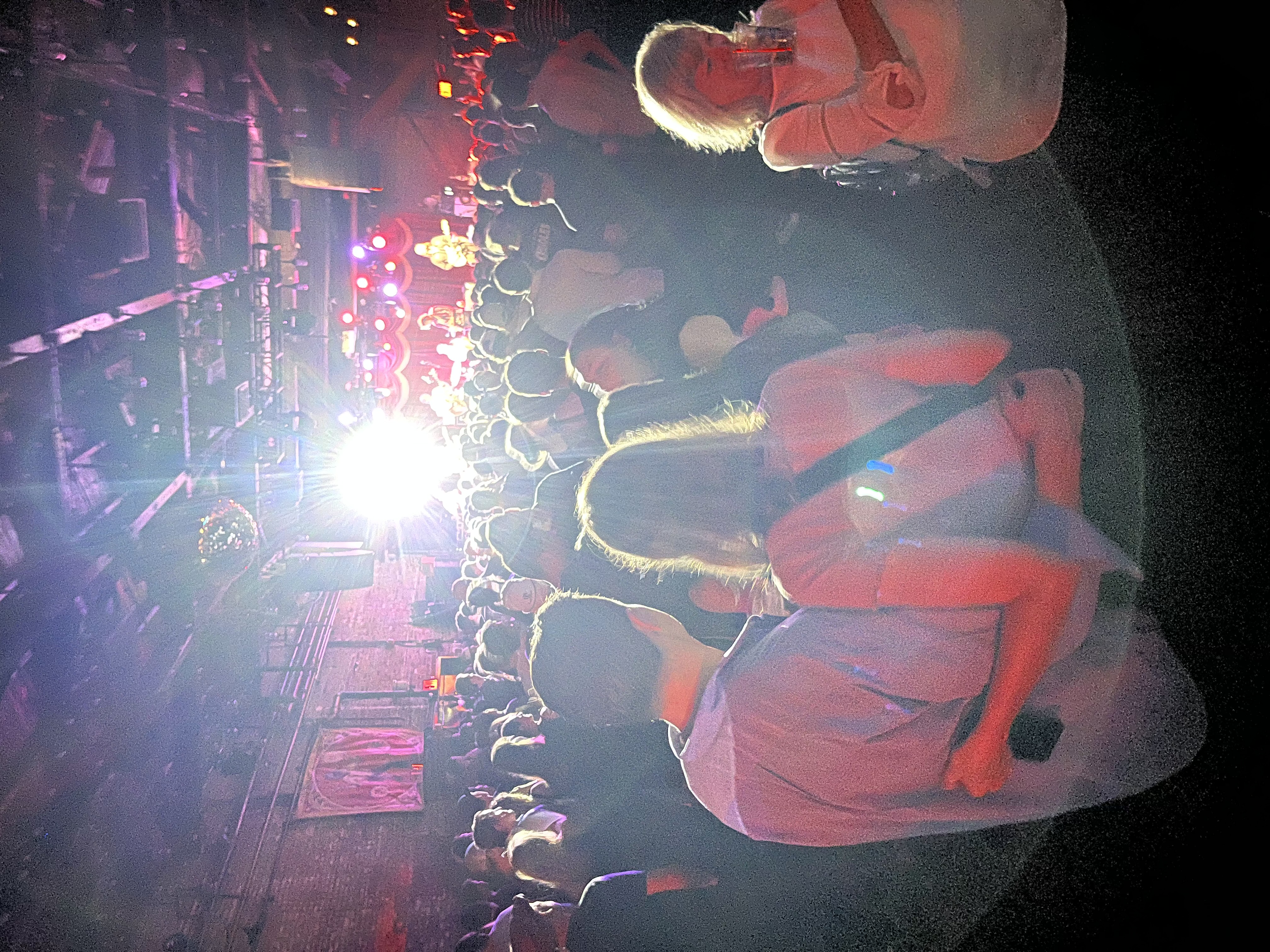Koko and Michael at a concert