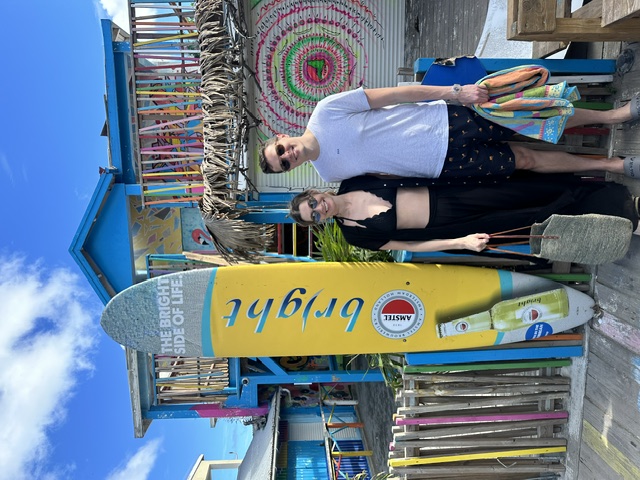 Koko and Michael in Saint Martin